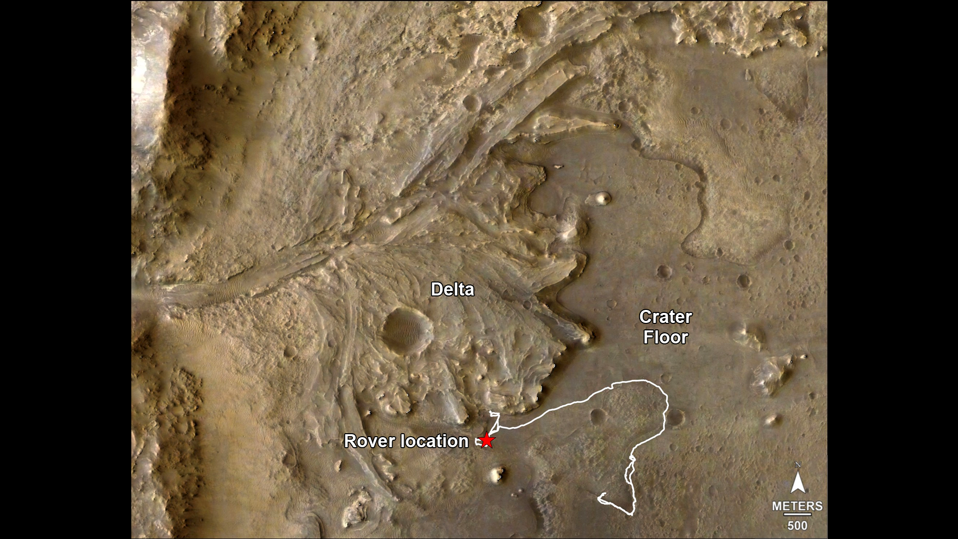 Perseverance a réalisé un panorama spectaculaire de l’ancien delta d’une rivière sur Mars