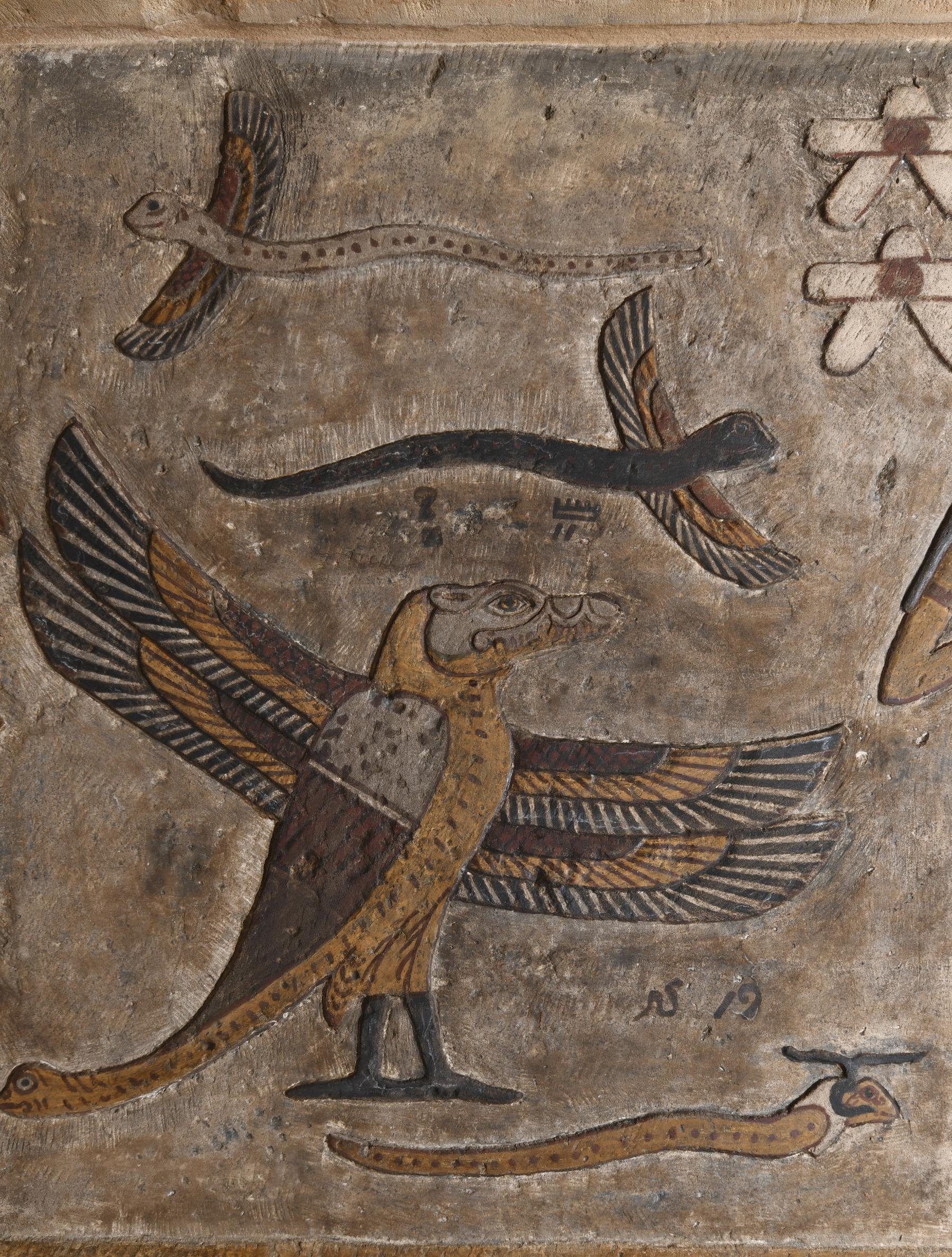 Une rare et intrigante fresque du zodiaque restaurée dans un temple égyptien