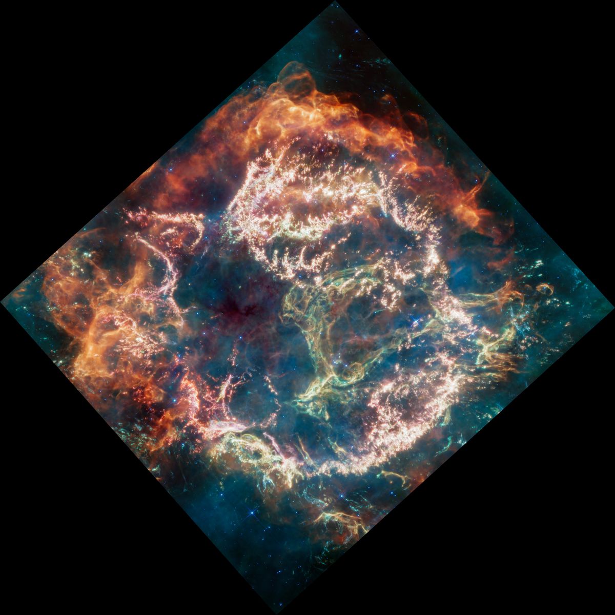 Le télescope James-Webb fait une « autopsie » de la supernova la plus récente de la Voie lactée