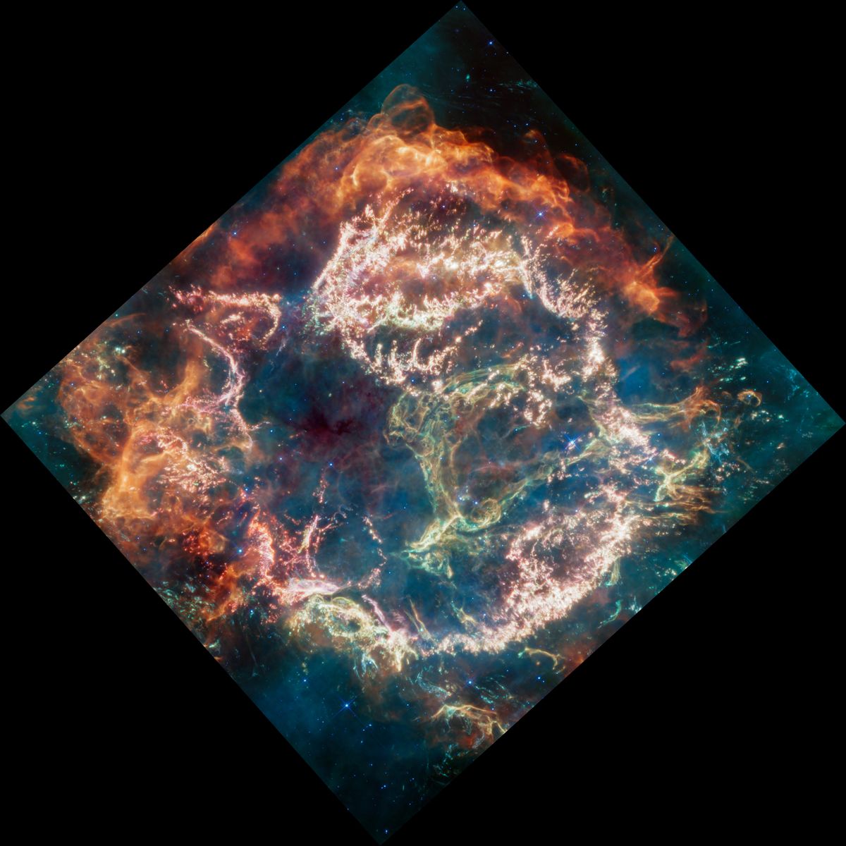 Le télescope James-Webb fait une « autopsie » de la supernova la plus récente de la Voie lactée