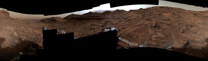 Mars : Curiosity arrive dans un paysage marqué par de grands changements passés