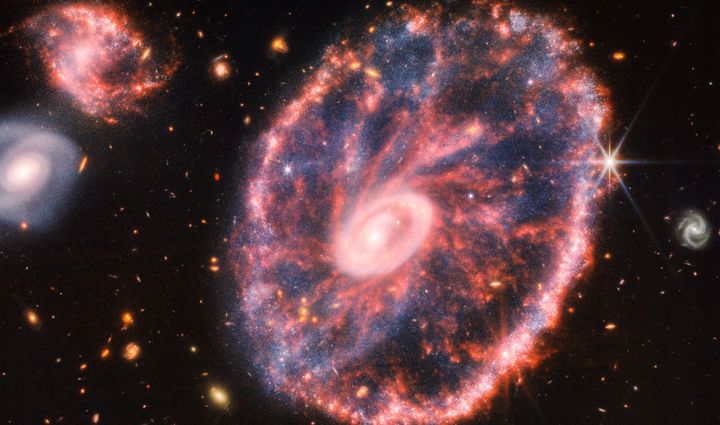 Le télescope James-Webb dévoile les entrailles d'une galaxie qui a subi une terrible collision